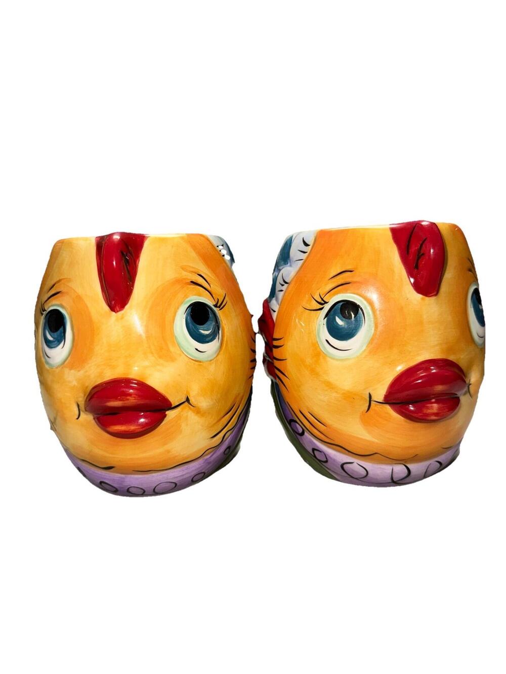 2 Two Tabletops Unlimited Vissen (Fish)  Mugs